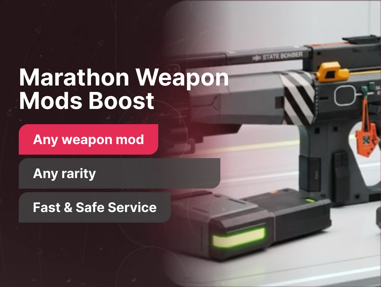 Marathon Weapon Mods Boost